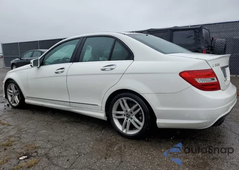 2014 Mercedes-Benz C 300 4Matic from USA, damaged, VIN WDDGF8AB1EA941850